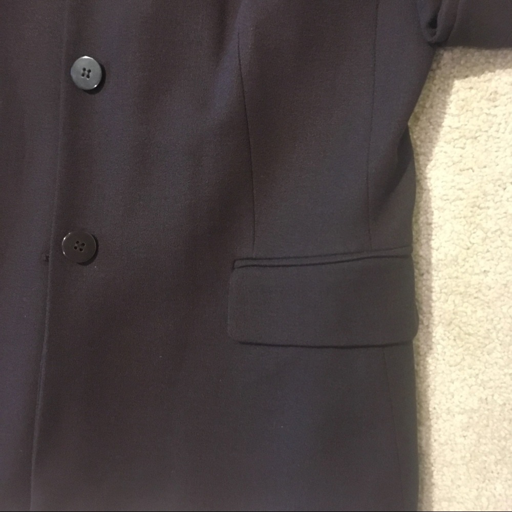 Luxe dark brown blazer